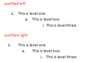 Numbering - lvlJc